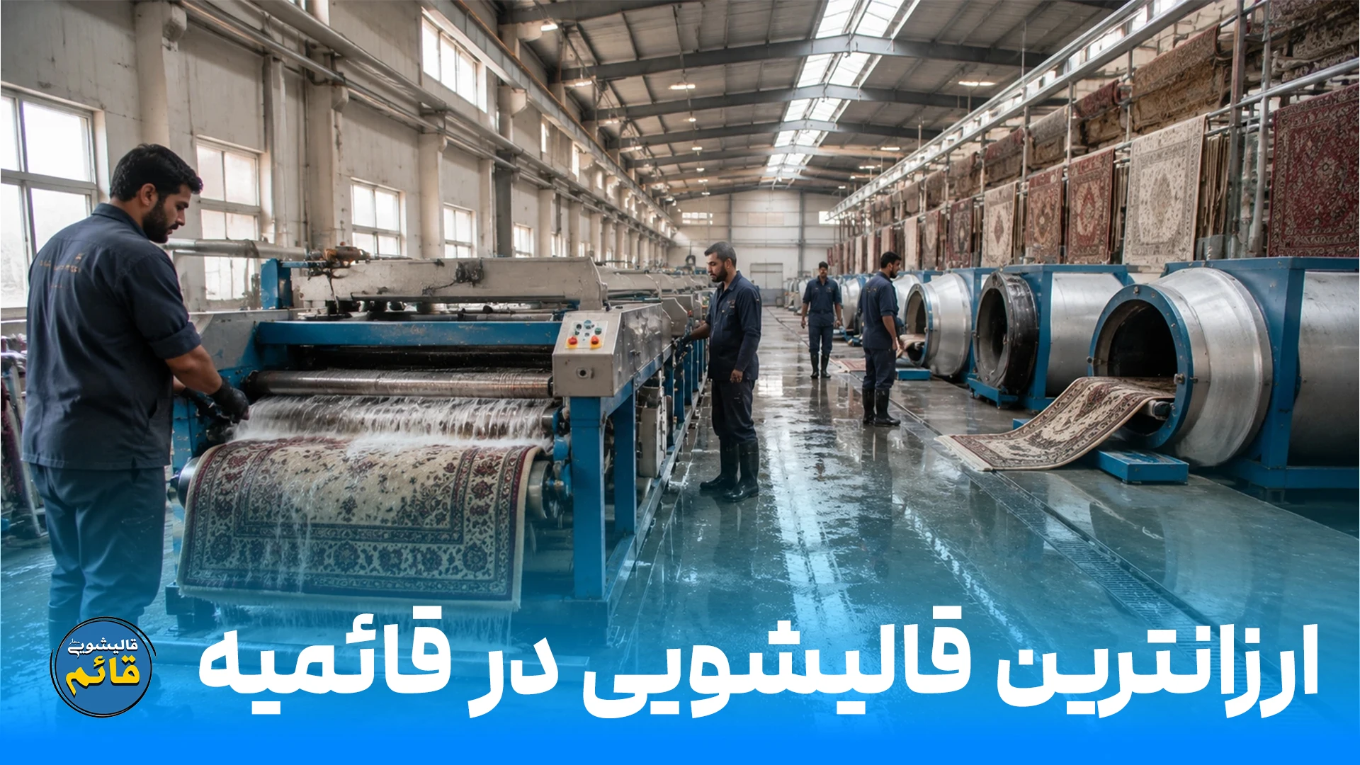 قالیشویی قائمیه — شستشوی تخصصی فرش دستباف و ابریشم